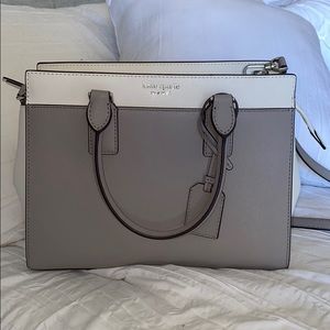 Brand New WOT Kate Spade Crossbody White and Grey